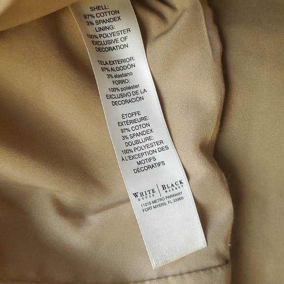 WHBM military style bomber jacket - Picture 7 of 10